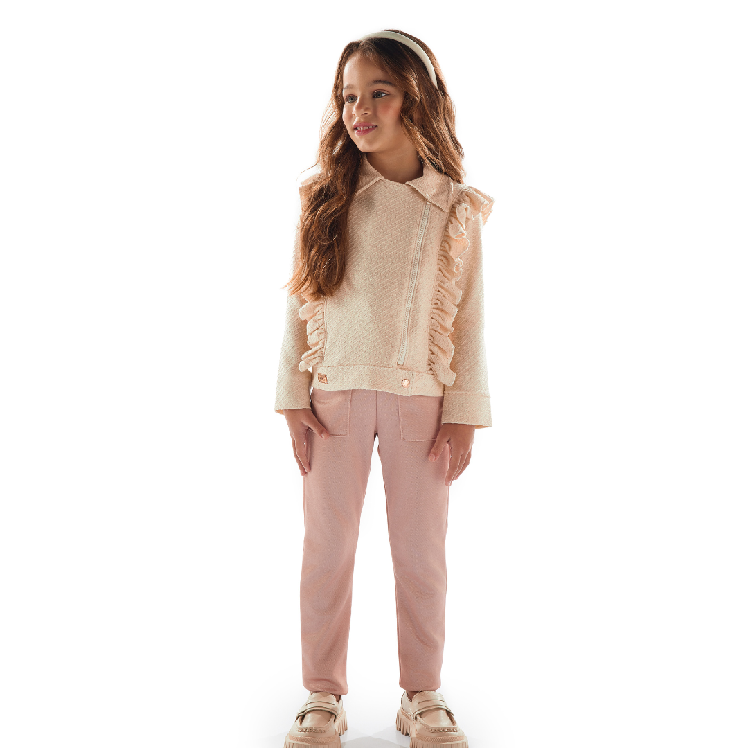 Conjunto Infantil Feminino Inverno Babadinhos - Kiki Xodó