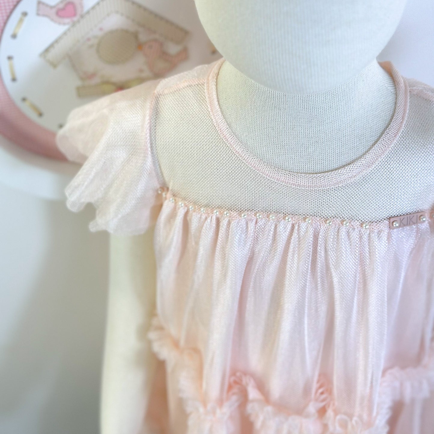 Vestido Infantil Feminino Thule Rosa - Kiki Xodó