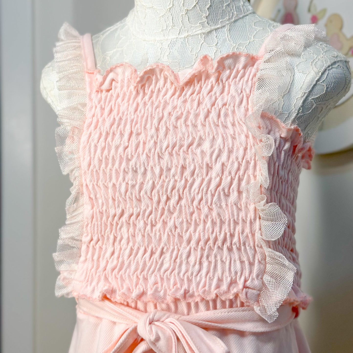 Conjunto Infantil Feminino Babados Rosa - Kiki Xodó