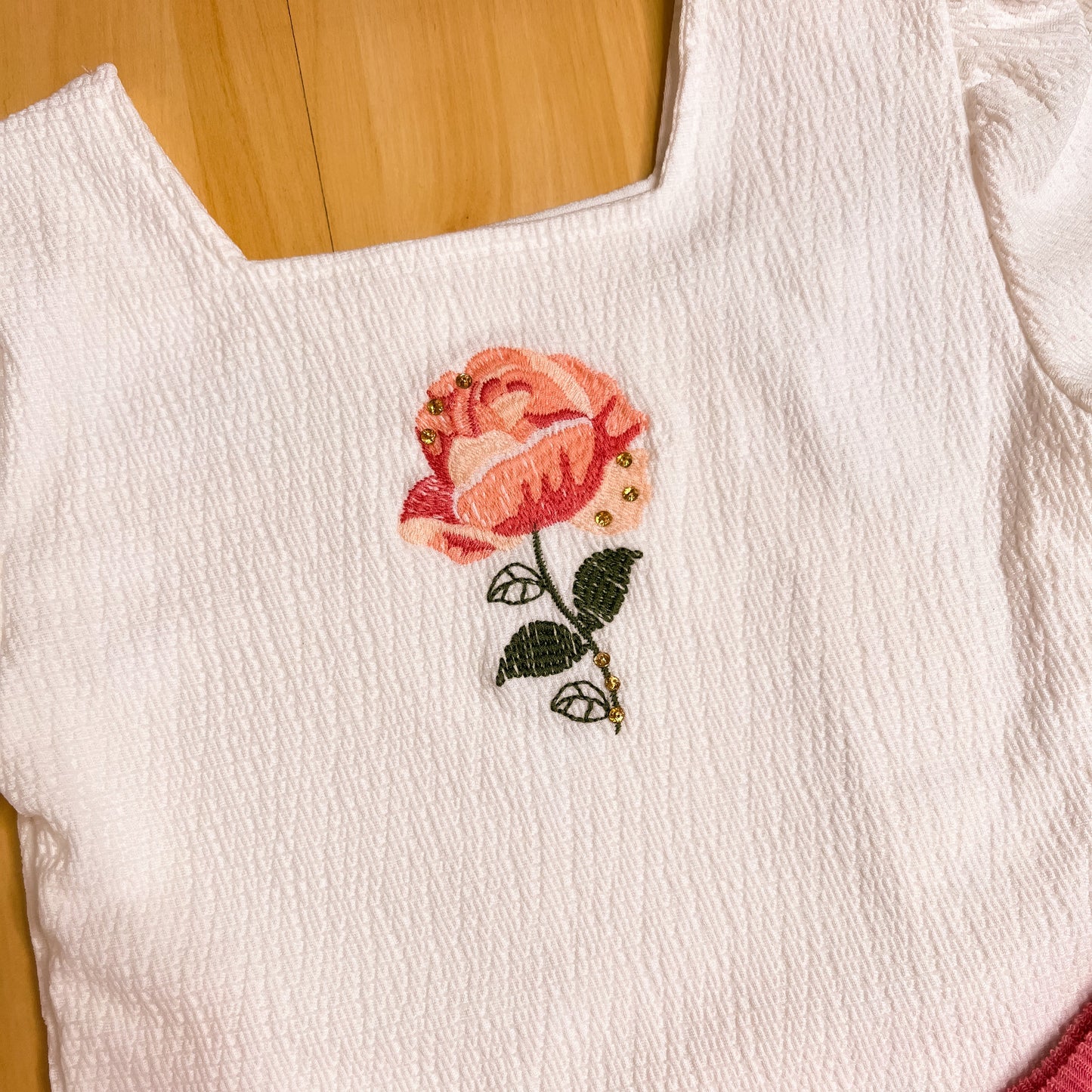 Conjunto Infantil Feminino Inverno Rosa Bordada - Kiki Xodó