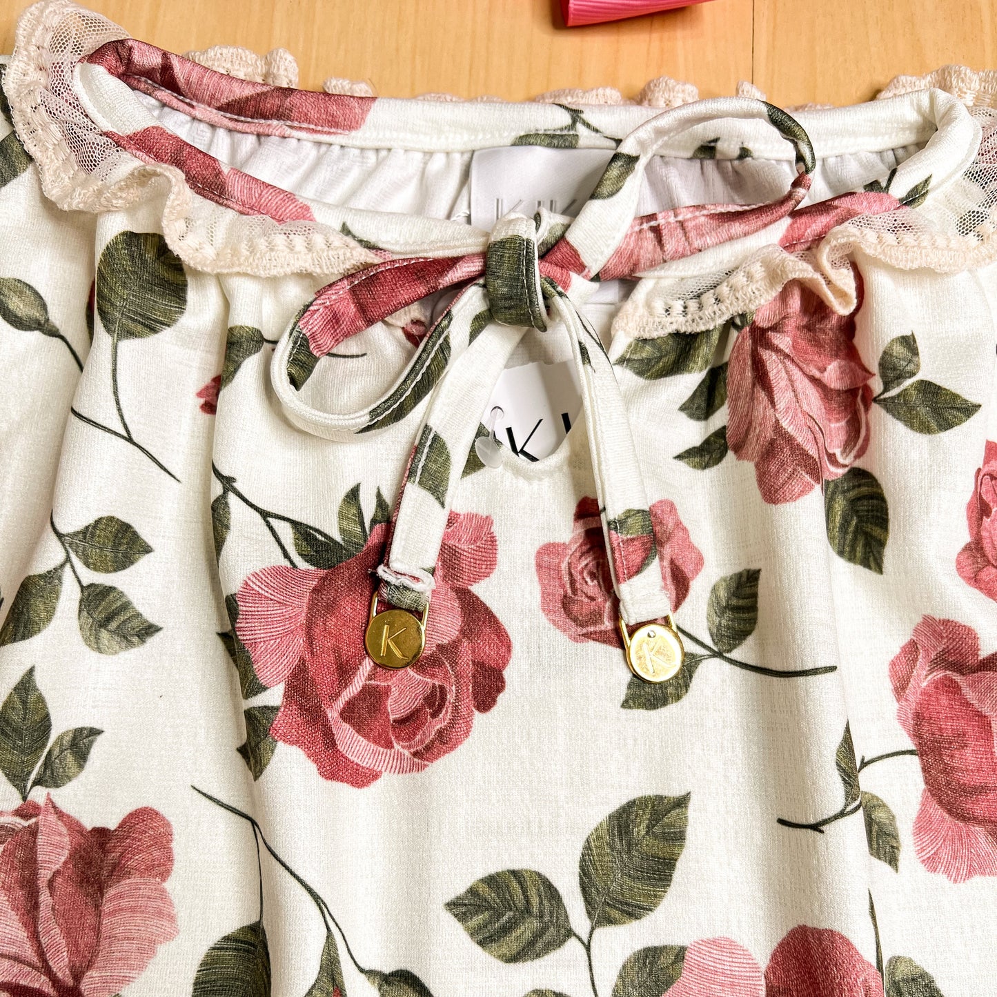 Vestido Infantil Inverno Rosas - Kiki Xodó