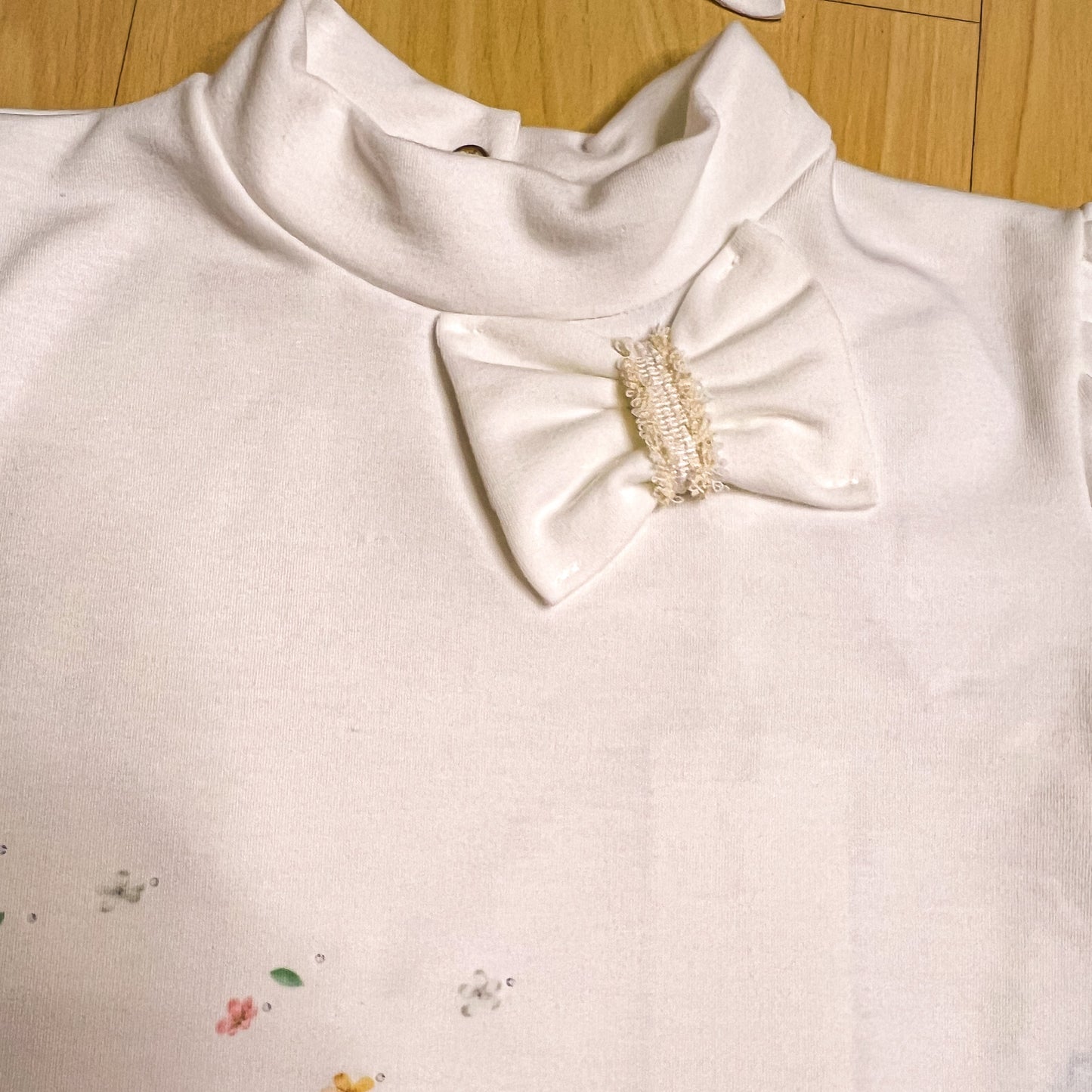 Vestido Infantil Inverno Laços Rosa - Kiki Xodó