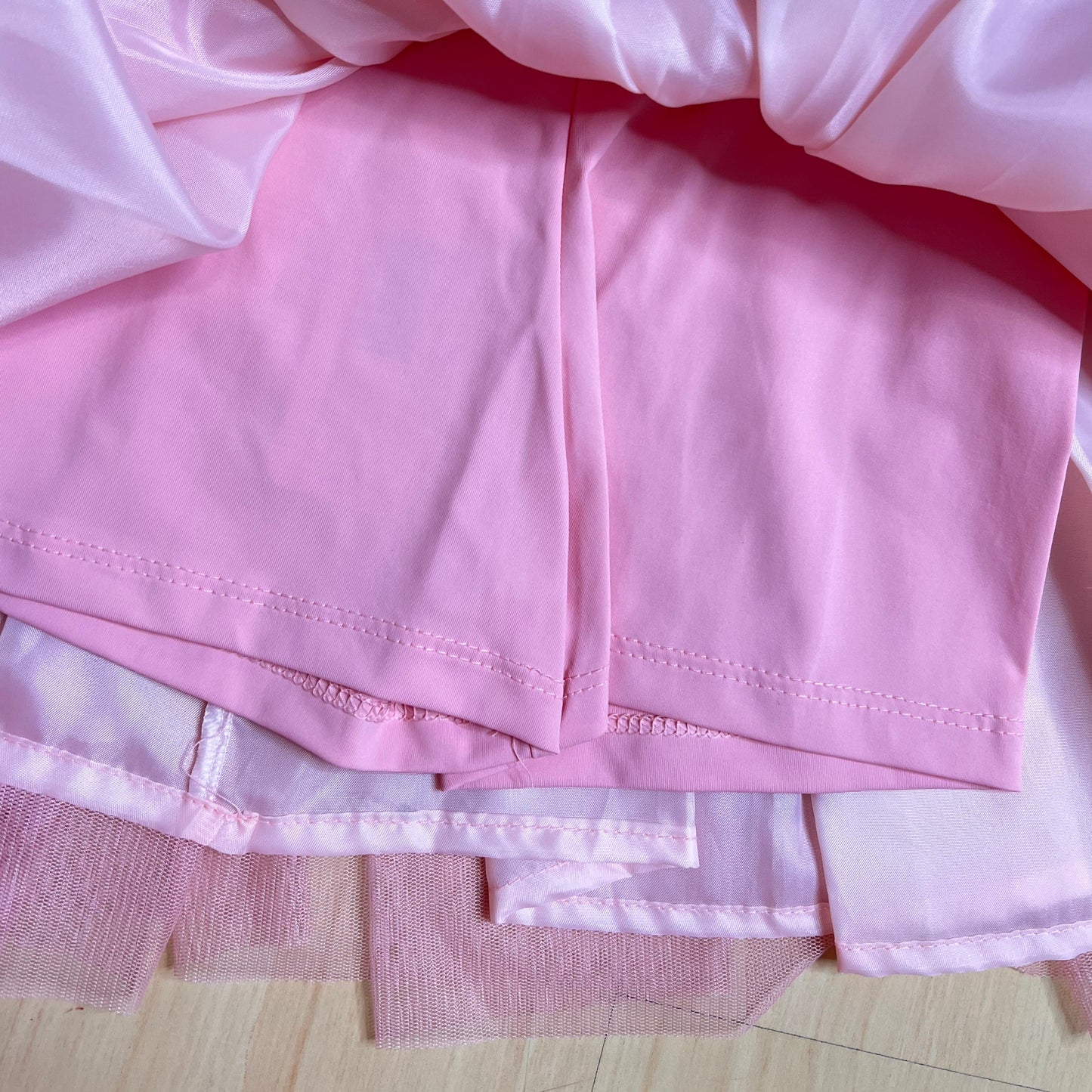 Saia Menina Infantil Tule Rose - Yoloveyo