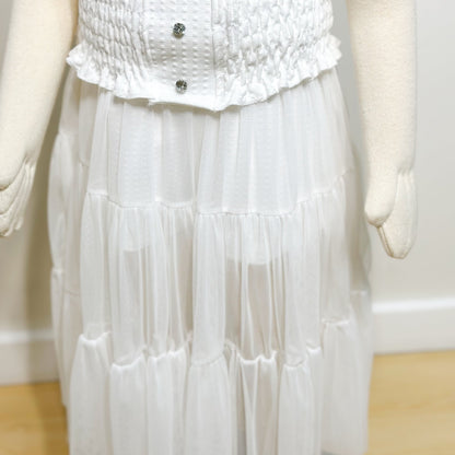 Conjunto Infantil Feminino Off White - Kiki Xodó