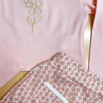 Conjunto Infantil Feminino Inverno Tweed - Kiki Xodó