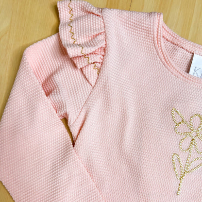 Conjunto Infantil Feminino Inverno Tweed - Kiki Xodó