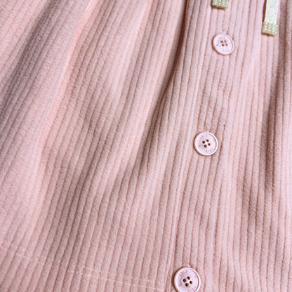 Conjunto Infantil Feminino Inverno Nuvens Rosa - Kiki Xodó