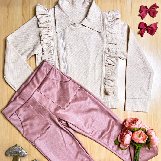 Conjunto Infantil Feminino Inverno Babadinhos - Kiki Xodó