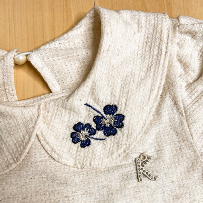 Conjunto Feminino Infantil Inverno Azul Marinho - Kiki Xodó