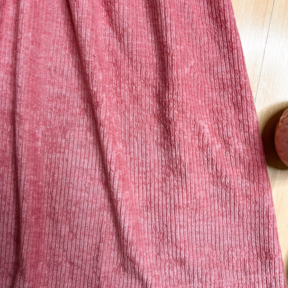 Vestido Infantil Inverno Texturas Goiaba - Kiki Xodó